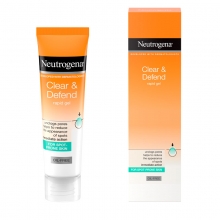 ניוטרוג'ינה® Clear & Defend ג'ל לטיפול מהיר בפצעונים ופגמי עור