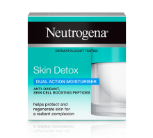 ניוטרוג'ינה®  Skin Detox  קרם לחות בעל הפעולה הכפולה לניקוי וטיהור עור הפנים 