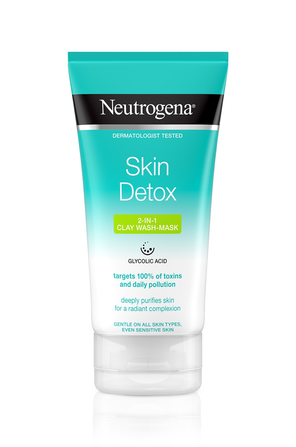 ניוטרוג'ינה®  Skin Detox תרחיץ ומסיכה 2 ב-1 עם חימר 